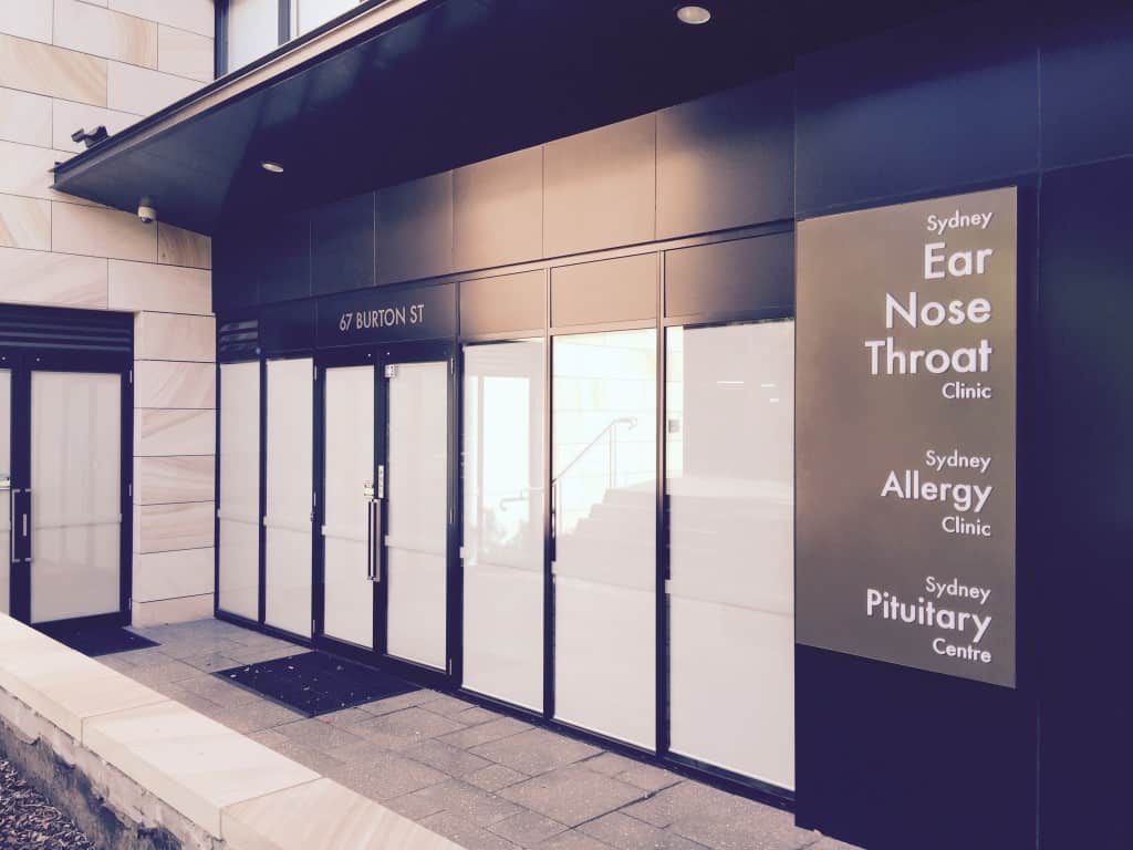 Sydney ENT Clinic 67 Burton St Darlinghurst 2010 Sydney Australia