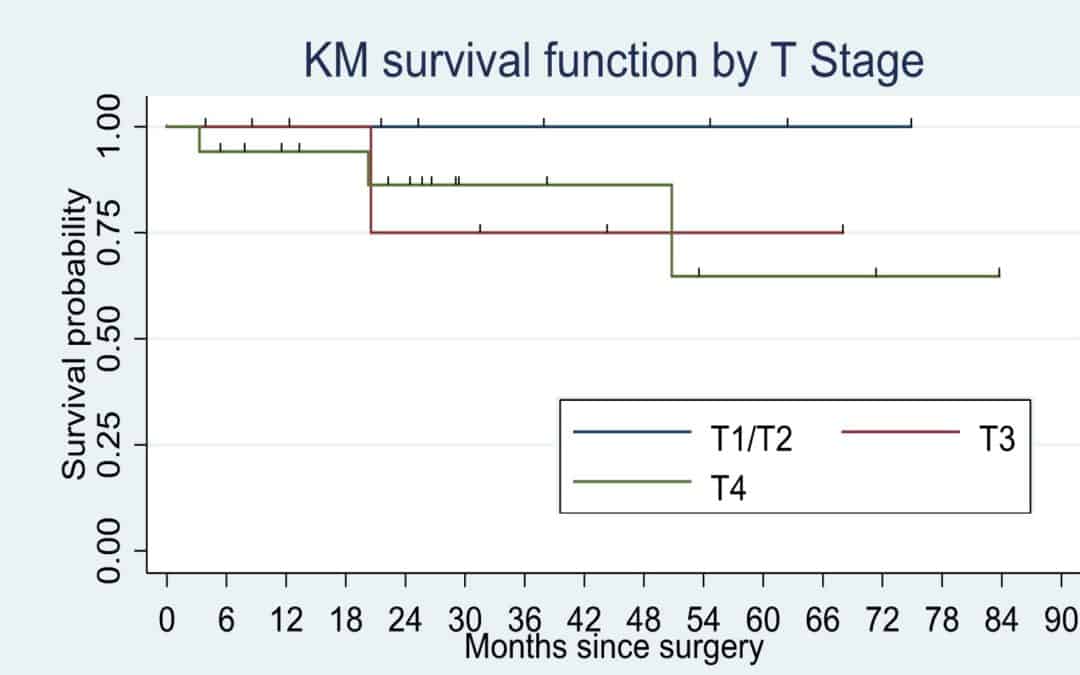 Perineural spread and nose and sinus tumour prognosis