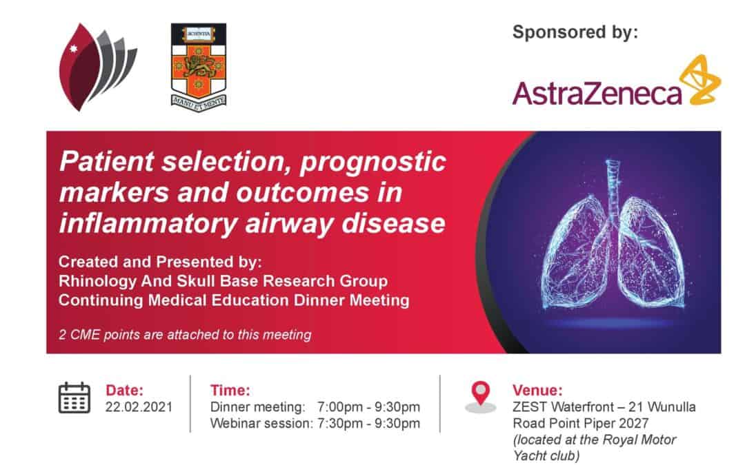 Patient selection, prognostic markers and outcomes in inflammatory airway disease