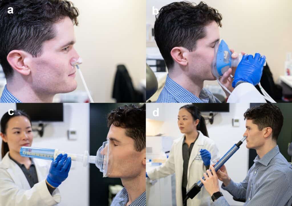 objective testing of the nose